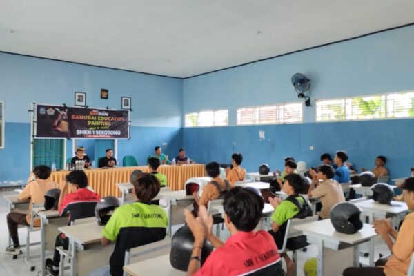 Samurai Painting Goes To School SMKN 1 Sekotong, 16 – 18 Oktober 2025